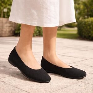 Skechers Women's Ballet Flats Cleo Point Recycled Vegan Black NWT 9.5 NWT